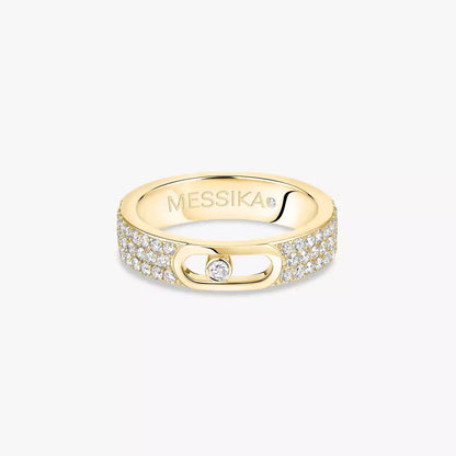 [Renovia Jewelry]Move Joaillerie Pave_ Diamond Wedding Ring