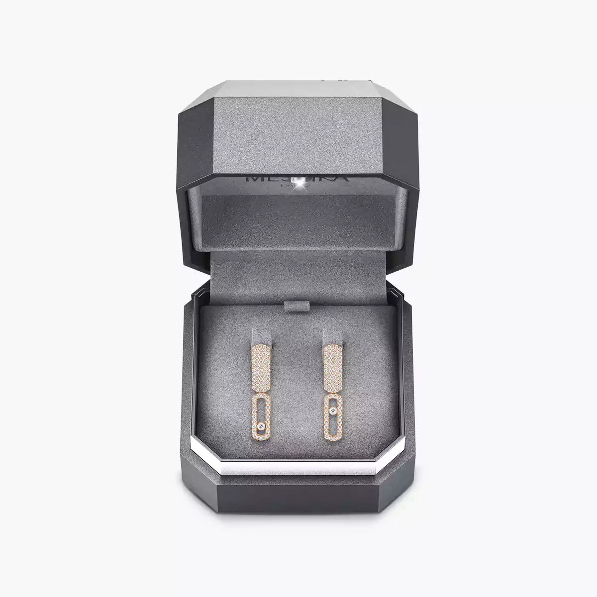[Renovia Jewelry]Imperial Move SM Diamond Earrings
