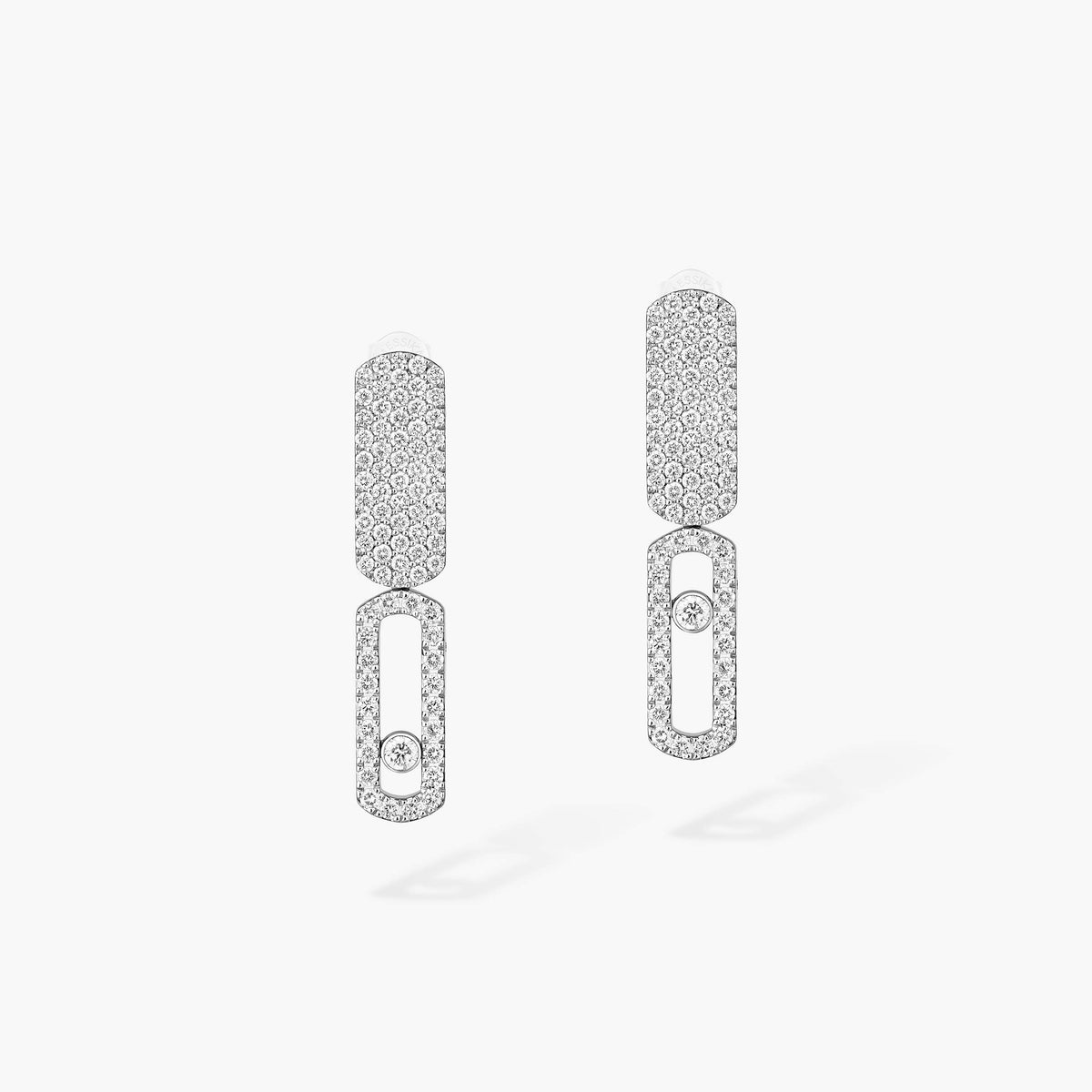 [Renovia Jewelry]Imperial Move SM Diamond Earrings