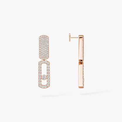 [Renovia Jewelry]Imperial Move SM Diamond Earrings