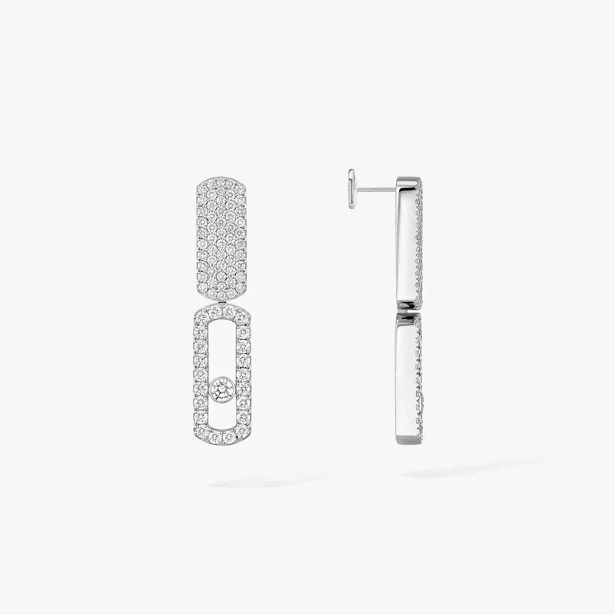 [Renovia Jewelry]Imperial Move SM Diamond Earrings