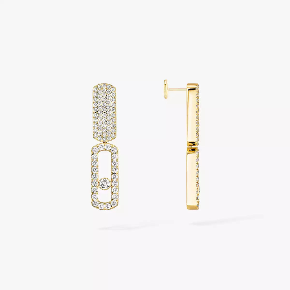 [Renovia Jewelry]Imperial Move SM Diamond Earrings