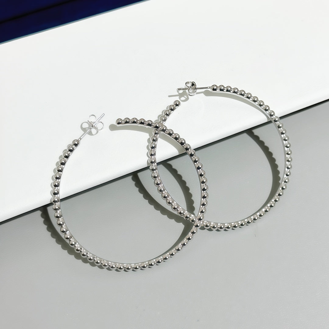 [Renovia Jewelry] SMOOTH BEAD STUD EARRINGS