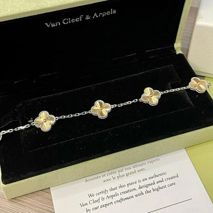 [Renovia Jewelry] CLOVER 5 MOTIF LASER BRACELET COLLECTION