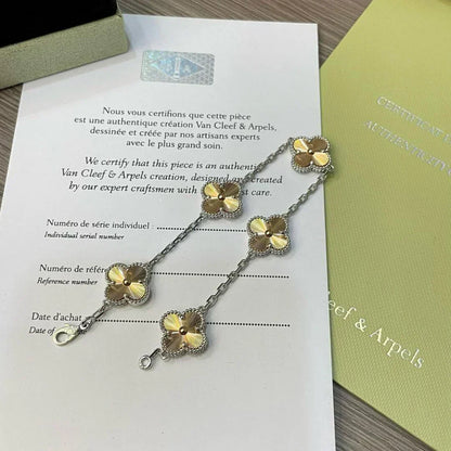 [Renovia Jewelry] CLOVER 5 MOTIF LASER BRACELET COLLECTION