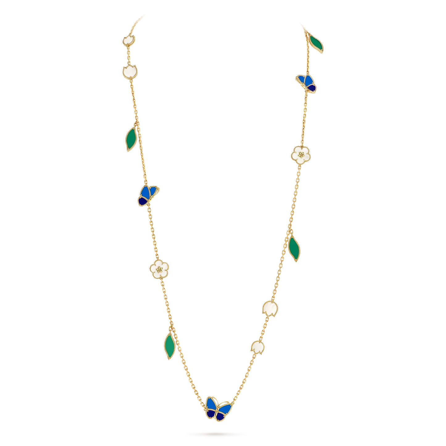 [Renovia Jewelry] 26 NEW CLOVER 15 MOTIFS LUCKY NECKLACE
