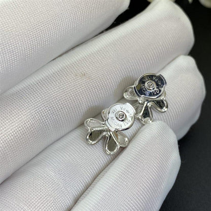 [Renovia Jewelry]FRIVOLE MINI SILVER FLOWER EARRINGS