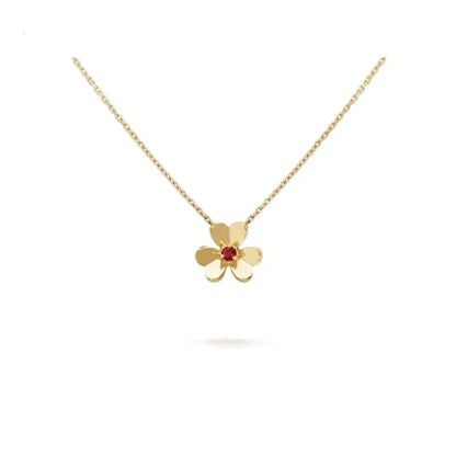 [Renovia Jewelry]FRIVOLE GOLD FLOWER NECKLACE