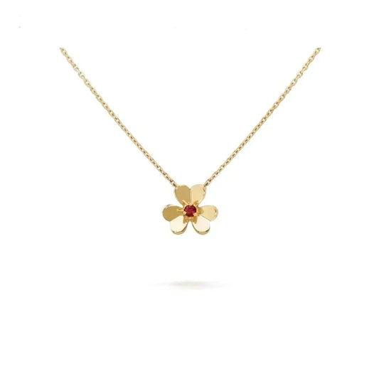 [Renovia Jewelry]FRIVOLE GOLD FLOWER NECKLACE