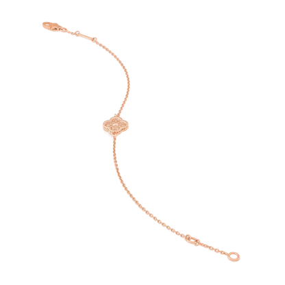 [Renovia Jewelry]CLOVER SINGLE FLOWER BRACELET